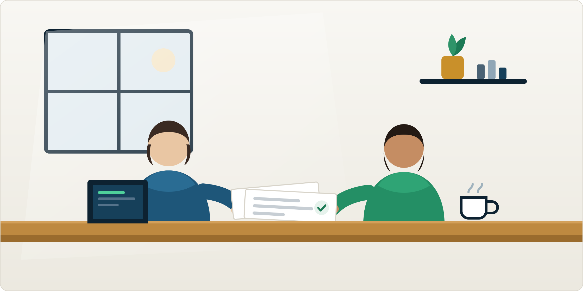 Grant assistance guide illustration